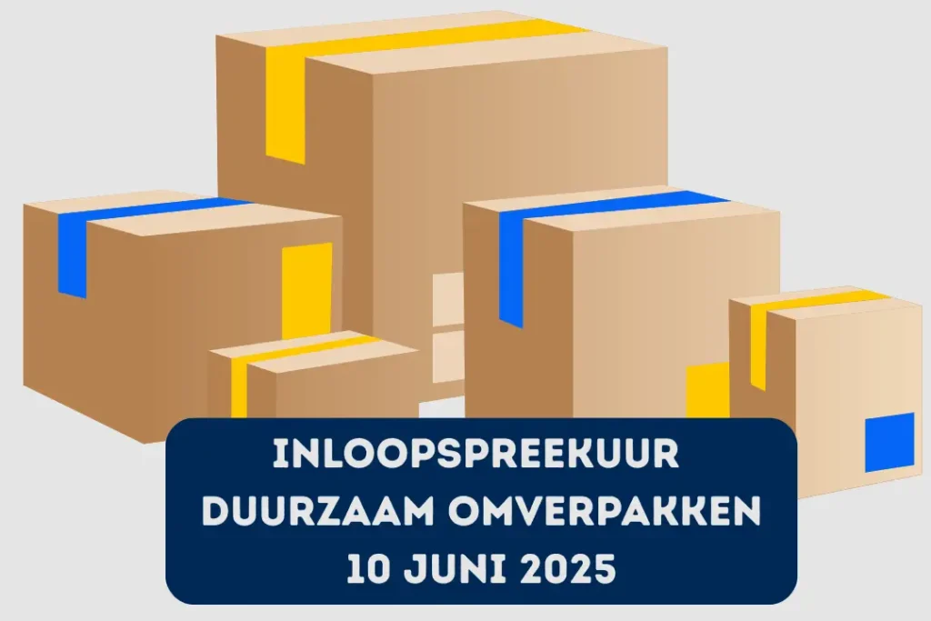 Inloopspreekuur duurzaam omverpakken